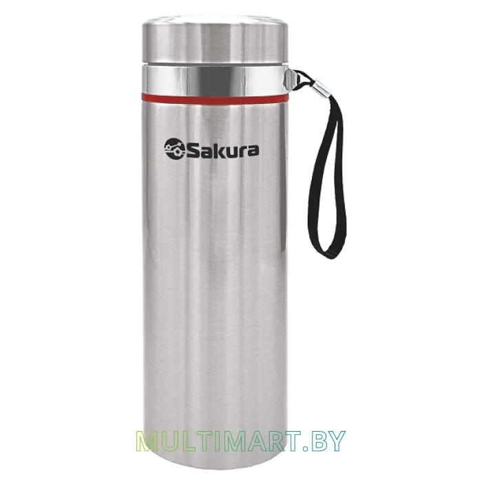 Термос Sakura TH-02-1000S 1 л (серебристый)